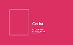 Image result for Cerise Color