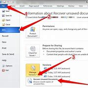 Image result for How Do I Recover an Unsaved Word Document
