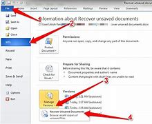 Image result for Finding Unsaved Word Document
