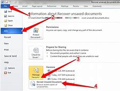 Image result for Recover Word Document