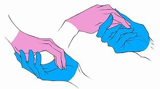 Image result for Anime Holding Hands Drawing