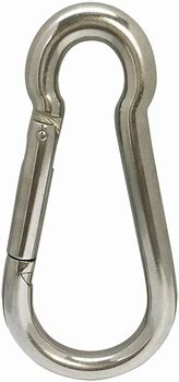 Image result for Stainless Steel Snap Hook Carabiner