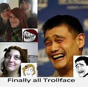 Image result for TrollFace Smiling