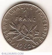 Image result for 1962 Franc