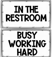 Image result for Bathroom Hall Pass