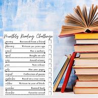Image result for Monthly Reading Challenge
