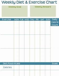 Taking Time To Create Diet Amp Exercise Printable