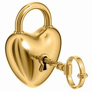 Image result for Heart Lock Key