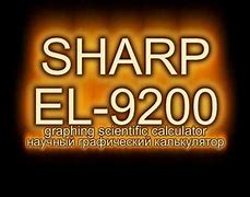 Image result for Sharp Graphic Calculator