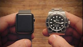 Image result for Apple Watch vs Luxury Watch