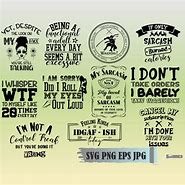 Image result for Fun Sayings SVG