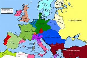 Image result for Europe 1860