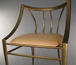 Image result for Vintage Brass Chairs