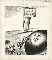 Image result for Poll Tax Cartoon