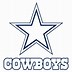 Image result for Dallas Cowboys Logo Black