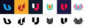 Image result for letter u logo vector