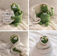 Image result for Kermit Blanket Meme