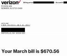 Image result for Verizon Home Internet Bill