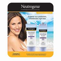 Image result for Neutrogena Ultra Sheer Dry-Touch Sunscreen