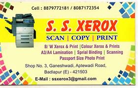 Image result for Visiting Card Tamil Xerox Shop