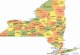 Image result for New York Counties