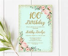 Image result for 100th Birthday Invitation Japanese