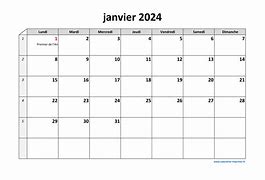 Image result for Calendrier 2024 6 Mois