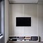 Image result for Modern TV Wall Design Ideas Black White and Wood