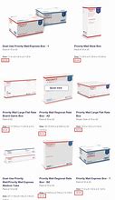 Image result for Sizes of Free Postal Boxes