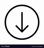 Image result for Down Arrow Button