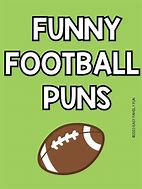 Image result for American Football Puns