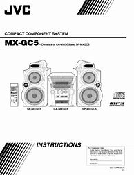 Image result for JVC MX GC5