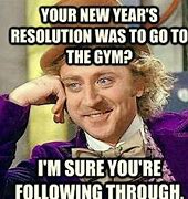 Image result for New Year New Me Gym Meme