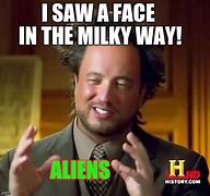 Image result for Milky Way Galaxy Great Rift Meme