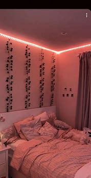 Image result for Aesthetic LED Light Rooms Bedrooms