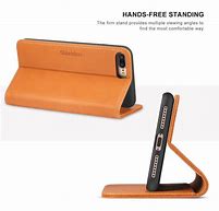 Image result for Leather Magnetic Phone Case iPhone 8 Plus