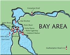 Image result for California Lighthouses Map