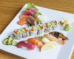 Image result for Japanese Sushi and Sashimi Word Design