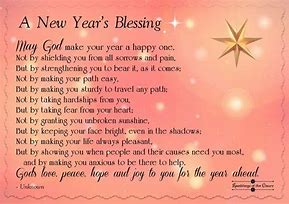 Image result for New Year Blessings