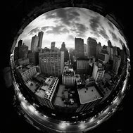 Image result for Black and White Photography Fisheye