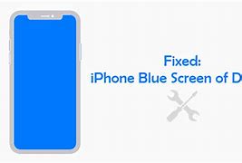 Image result for iPhone X Blue Screen