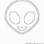 Image result for Alien. Emoji Coloring Pages