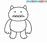 Image result for Little Simple Monster Drawings