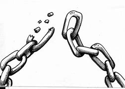 Image result for Broken Chain Drawing