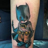 Image result for Batman Symbol Tattoo