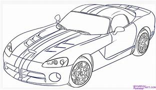 Image result for Viper Car Coloring Page