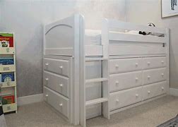 Image result for Loft Bed with Dresser