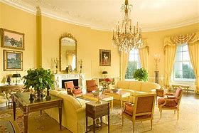 Image result for Yellow Oval Room White House