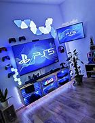 Image result for TV Mounted Over Gaming Setup