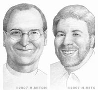 Image result for Steve Jobs and Woz
